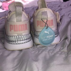 Women’s White PUMA Foam Comfort Sneakers